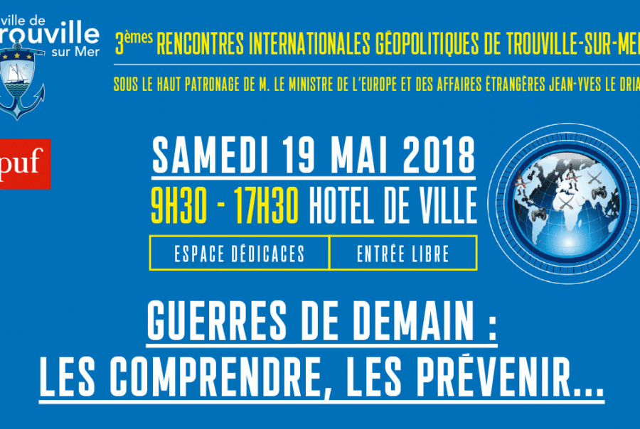 Thibault de Montbrial, invité des 3émes rencontres internationales géopolitiques de Trouvilles-sur-Mer