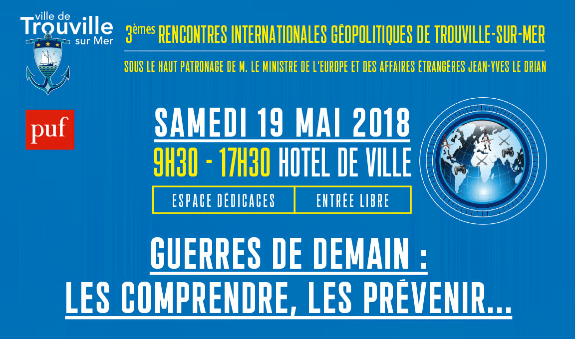 Thibault de Montbrial, invité des 3émes rencontres internationales géopolitiques de Trouvilles-sur-Mer