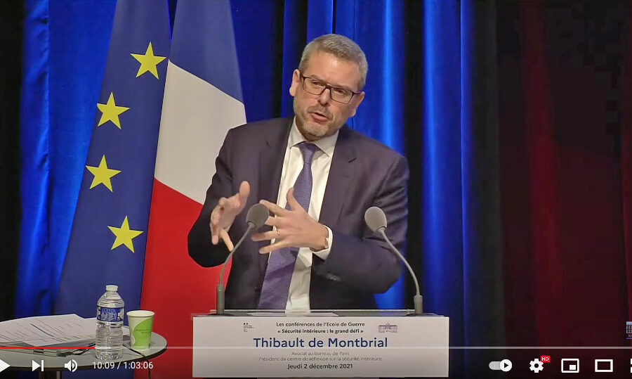 Thibault de Montbrial - Conférence Ecole de Guerre