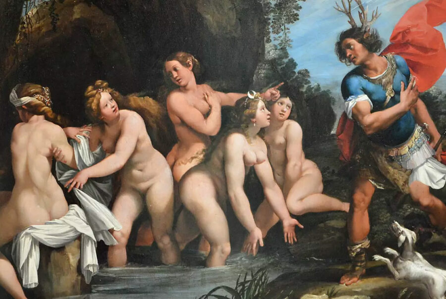 Diane et Actéon / Cavalier d'Arpin