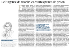 béatrice brugère tribune dans le figaro