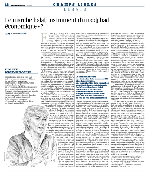 florence bergeaud blackler dans le figaro