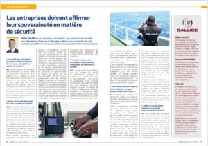 gilles sacaze dans le défense magazine 