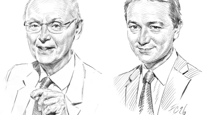 Patrick Stefanini et Maël de Calan. Fabien Clairefond