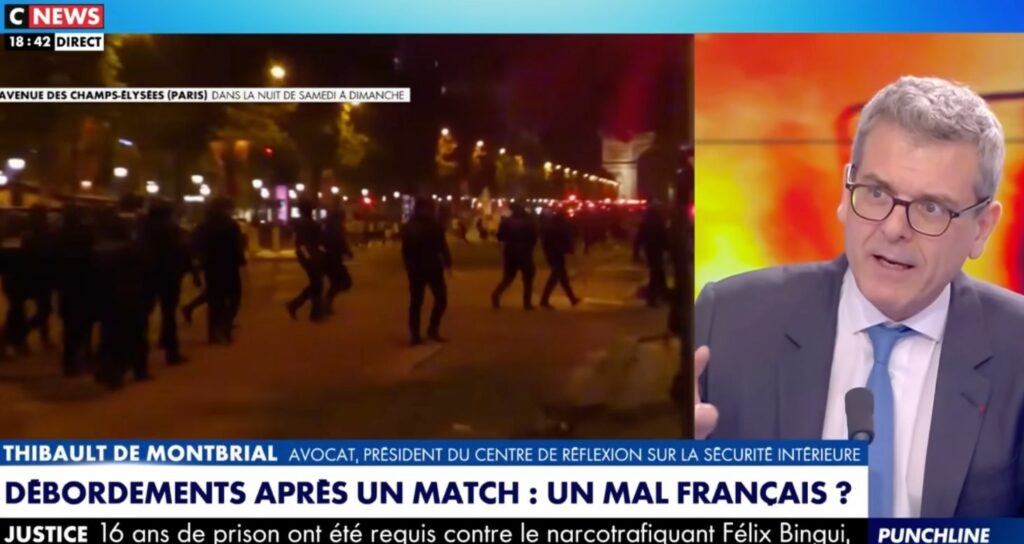CNEWS : « Laisser la rue aux casseurs est le résultat d’une décision politique »